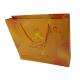 Gold Color Paper Printing Customized Logo Embossing Rigid Cardboard Material Big Size Custom Design Paper Bags