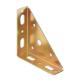 Customized stainless steel metal triangle bracket accessories for heavy-duty support