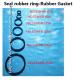 533HFB-250ABreathable cap rubber ring- rubber ring- rubber Gasket for air pipe head