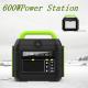 600W S6 MPPT Portable Mobile Power for Energy Storage in Outdoor Camping