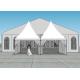 Arabic Style Outdoor Party Tent 18m By 45m White PVC Fabric Wall Canopy Tent