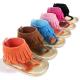 New fashion high quality infant Sandals Casual Tassel Toddler Slipper NuBuck baby shoes for Boy and Girl