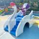 Fade Resistant Swimming Pool Water Slide Children Water Park Slide