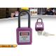 ZC-G11 CE Certification Approved Short Shackle ABS Safety Padlock For Industry