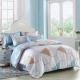 Cuztomized Color Silk Luxury Home Bedding Sets , Queen Size / Full Size Bed Sets