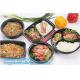 Multipurpose Plastic Rigid Disposable PET Food Tray, Clear and Solid PET Container,disposable black PP food plastic cont