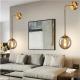 LED Glass Ball Mirror Living Room Decoration Wall lamps for bed room(WH-OR-34)