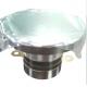 Medical Devices Ultrasonic Cavitation Transducer 37KHz Stainless Steel Aluminum Piezo