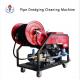 24ph Diesel High Pressure Pipe Dredging Cleaning Machine 60m Hose