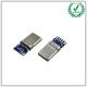 5Pin USB 3.1 2.0 Type C Male Connector C-C 10NF With PCB