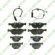 For Bentley Arnage Front & Rear Brake Pads & Sensors Set OEM 3Z0698151 3Z0698151D 3Z0698451E PC29653PA PC57341PA