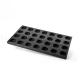                  Rk Bakeware China-Slicone Glazed Cupcake Muffin Custard Cake Baking Tray for Industrial Cupcake Lines             