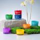 Luxury Soy Wax D Opamine Gift Box Colorful Decorating Glass Scented Candle 7pcs