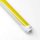 Isolated Driver LED Tube Yellow Cover With 9W/10W/18W/20W/23W/25W, 60cm/2FT-150cm/5FT, 120-180° Beam Angle