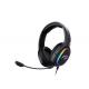 FCC Ergonomic Illumination RGB Gaming Headset ABS POK Wired Gaming Headphone