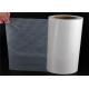 Wood Banding Hot Melt Adhesive Film Roll 0.12mm Milk White Translucent Polyester