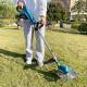 21v Electric Battery Powered Grass Trimmer Brush Cutter Cordless String Trimmer