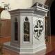 Marble Altar Table Church Podium Hand-Made Religious Sculptures Customized