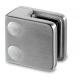 Stainless Steel Square Glass Clamp  Flat Mount