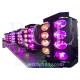 4 in 1 LED Moving Head Wash Light 8 * 10W RGBW Tri LED Spider DJ Lighting Fixtures