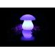 Waterproof LED Illuminated Furniture RGB Color Changing Led Mushroom Table Lamp