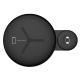 110-205KHz ABS 10W Qi Wireless Charger Pad For Mobile Phone