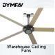 24 Ft Big Sized Dairy Farm Industrial HVLS Cooling Fans High Volume Low Speed