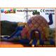 PVC Tarpaulin Inflatable Combo Games Inflatable Spongebob Bouncer With Slide