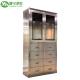 Single Hole Faucet Mount 304 Stainless Steel Medical Cabinet For Hospital Or Lab
