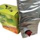 3L - 220L High Barrier Aseptic Bags With Vitop Valve For Milk Chocolate Dairy Product