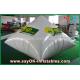White 0.6mm PVC Inflatable Pyramid Logo Printing Advertising Inflatables
