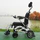 Lightweight Brush Motor Foldable Electric Wheelchair With Rigid PU Tyre