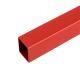 Powder Coating Steel Square Pipe 12M 2MM Thickness ERW Coated Thick Wall Square Pipe