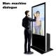 55 4K Nvidia Chipset RTX4070 Avatar AI Man Machine Interactive Camera Microphone Touch Screen Kiosk