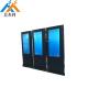 Android OS RSS Outdoor Digital Signage Displays Floor Stand 2000nits
