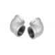 Silver Color Metal Pipe Connectors 1 Inch Galvanized Pipe Fittings For Steam Pipes