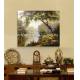 Canvas Mountain Tree Abstract Landscape Painting Dining Room