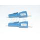Blue 3db LC / UPC Fiber Optic Attenuator Plug Type For Overpowered Fiber Optic Systems