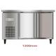 200L Double Door Saving-energy Low Noise Stainless Steel Commercial Freezer,