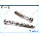 304/316 Stainless Oval Head Torx Timber Decking Screw, Type 17, Knurled Shank