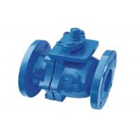 Anti Erosion Rustproof Ball Valve Cast Iron , Light Weight ANSI Ball Valve