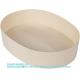 38 Ounce Compostable Food Containers, Oval Wooden Bento Boxes Disposable Wood Bowls Disposable, For Sushi
