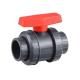 UPVC Union Ball Valve 1.5 MPa Pressure Durable For Agriculture Irrigation