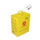 15L Biohazard Disposal Container Customized Logo Needle Collection Box sharp box packaging boxes