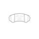 ZK-26008 Ceramic Brake Pads Best OE Replacement for Vehicle