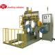 1200mm Coil OD Automatic Wrapping Machine , Coil Packaging Line With Motor Driven Conveyor