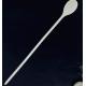 White Color Beer Stirring Paddle , Clever Angled Head Bartender Stirring Spoon