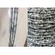 low carbon steel 20kgs Q195 Security Barbed Wire Fencing