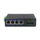 IP40 MSE1104 4 Port 10Base-T Industrial Ethernet Switch