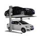 Customizable Galvanized Wave Platform Double Decker Parking Lift For 2 Cars